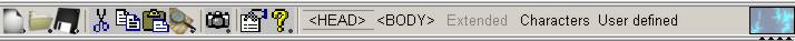 ~sightRipple Main toolbar